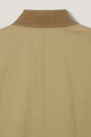 UNISEX COTTON CHORE JACKET BEIGE