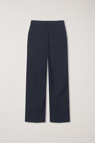 STRAIGHT SLACKS NAVY
