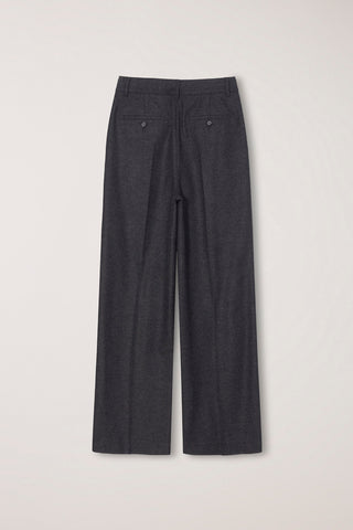 WINTER FLANNEL SLACKS CHARCOAL GREY