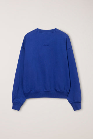 UNISEX GARMENT DYED SWEATSHIRT BLUE