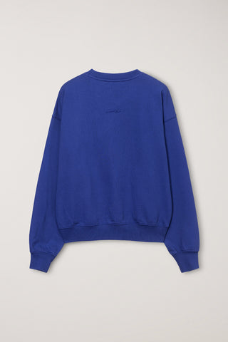 UNISEX GARMENT DYED SWEATSHIRT BLUE