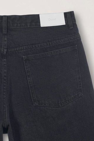 CLASSIC BAGGY DENIM SHORTS BLACK