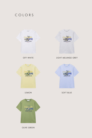 UNISEX LIMONCELLO T-SHIRT OLIVE GREEN