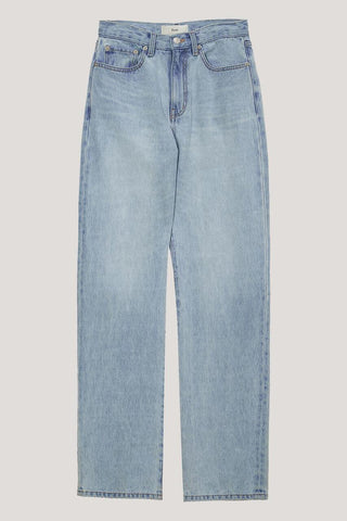 ESSENTIAL STRAIGHT FULL LENGTH JEANS LIGHT BLUE