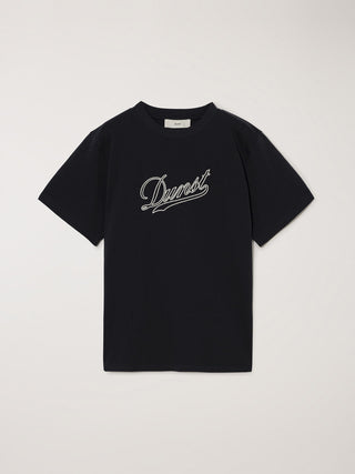 UNISEX CHAIN LOGO T-SHIRT NAVY