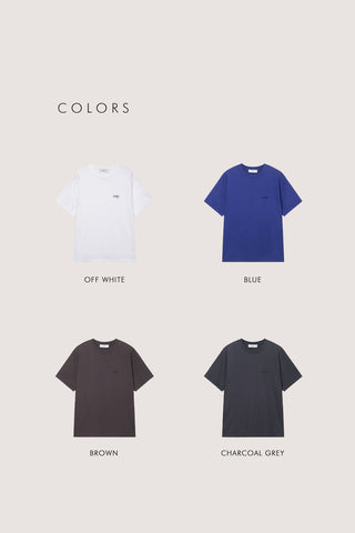 UNISEX GARMENT DYED T-SHIRT OFF WHITE