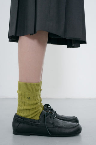 CLASSIC LOGO SOCKS OLIVE
