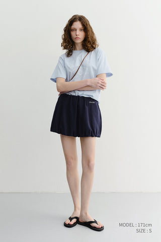UNISEX CUPID ARCH LOGO T-SHIRT SOFT BLUE