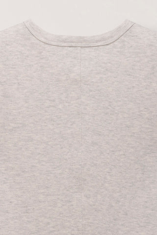 ESSENTIAL T-SHIRT OATMEAL MELANGE