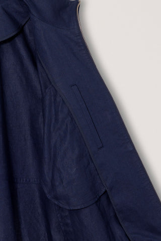 UNISEX SUMMER HARRINGTON JACKET NAVY