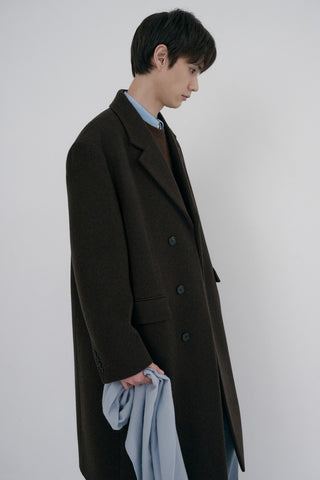 FRINGED CASHMERE MUFFLER SOFT BLUE