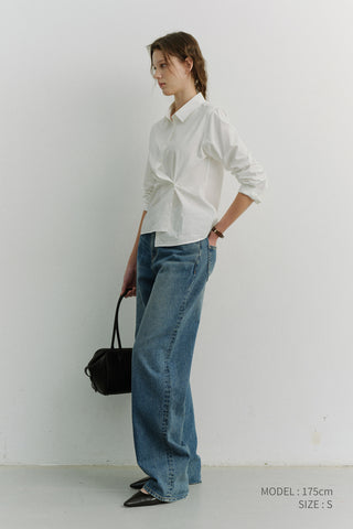 2-WAY ESSENTIAL SHIRT WHITE