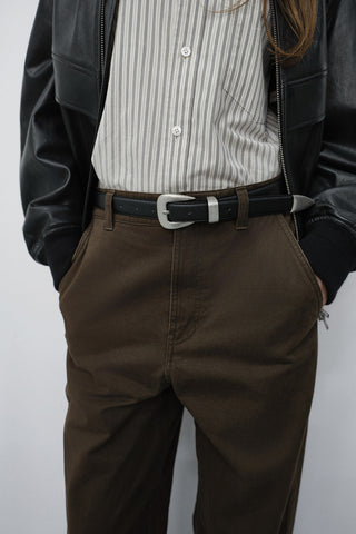 MODERN WESTERN BELT BLACK