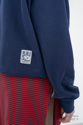UNISEX PIXEL SWEATSHIRT NAVY