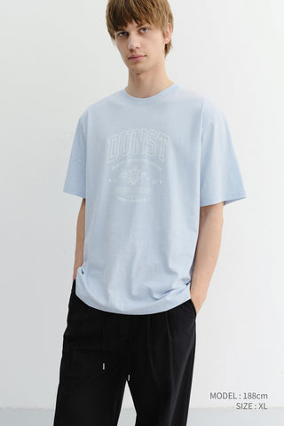 UNISEX CUPID ARCH LOGO T-SHIRT SOFT BLUE