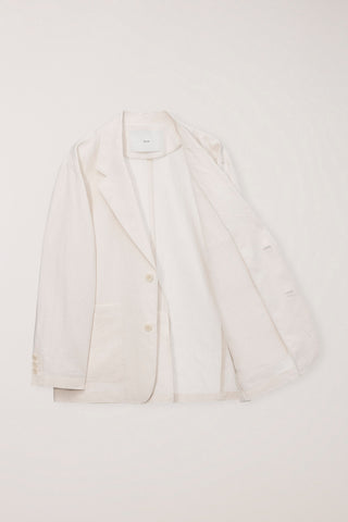 UNISEX SOFT TAILORED JACKET CREAM