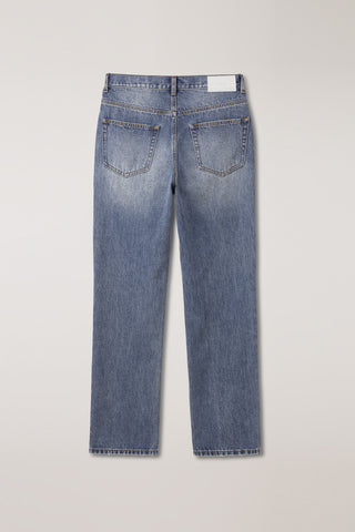 STRAIGHT TAPERED JEANS CLASSIC BLUE