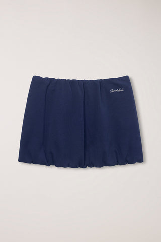 MINI VOLUMED SKIRT NAVY