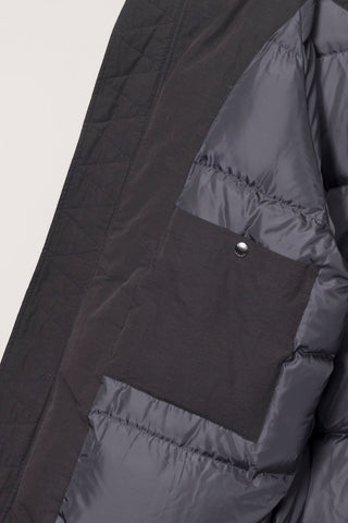UNISEX GOOSE DOWN PARKA JACKET MUSHROOM