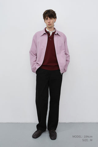 STRAIGHT CHINO SLACKS BLACK