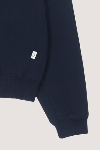 UNISEX DUNST LOGO CREASE SWEATSHIRT FRENCH NAVY