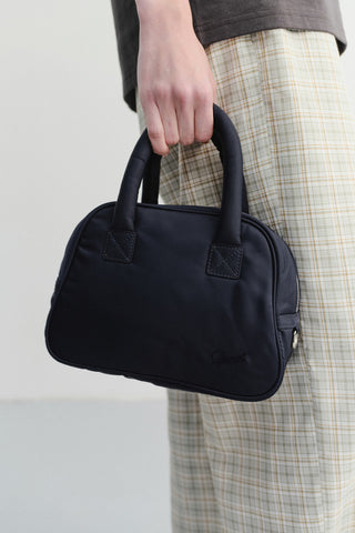 NYLON BOSTON TOTE BAG NAVY