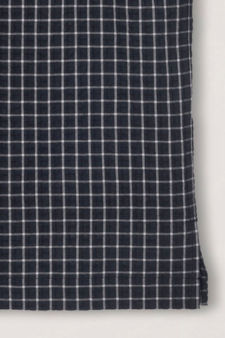 UNISEX CHECKED PAJAMA SHIRT BLACK CHECK