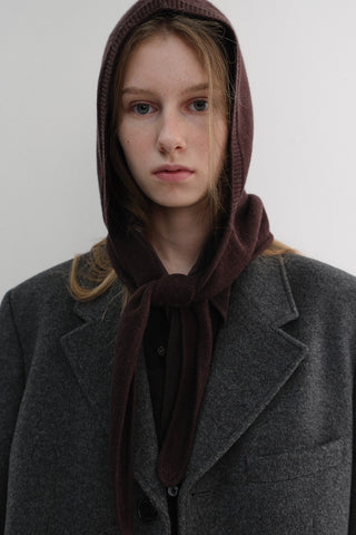 BABUSHKA SCARF BROWN