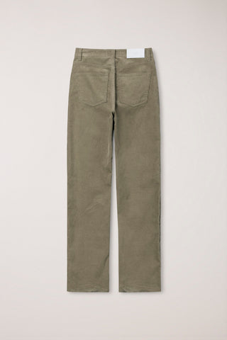ESSENTIAL STRAIGHT CORDUROY JEANS ETOUPE
