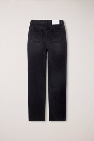 ESSENTIAL CROPPED JEANS BLACK