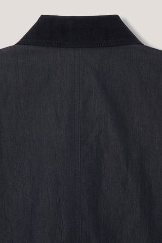 UNISEX COTTON CHORE JACKET INDIGO NAVY