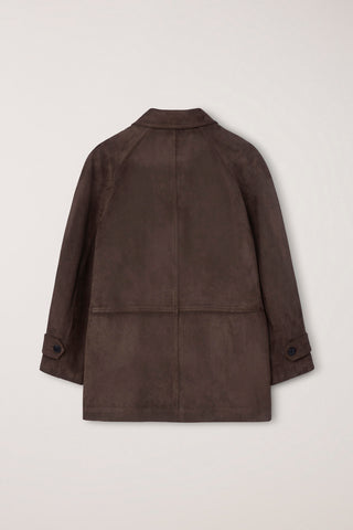 UNISEX LILY ALTER-SUEDE HALF JACKET ETOUPE KHAKI
