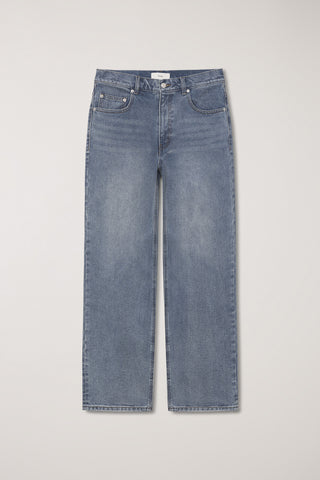 LOW RISE LOOSE JEANS CLASSIC BLUE