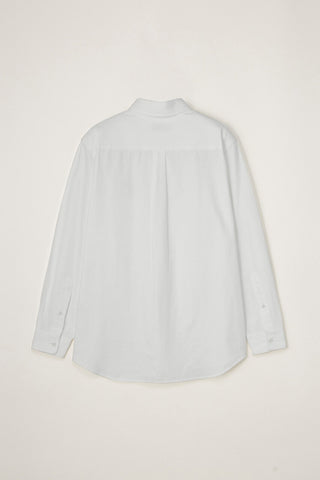 UNISEX CLASSIC BOYFRIEND SHIRT OFF WHITE