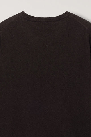 UNISEX ESSENTIAL CREWNECK SWEATER BROWN