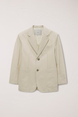 UNISEX CLASSIC LINEN JACKET CREAM