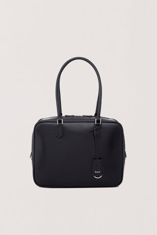 CLASSIC 28 LEATHER BAG BLACK