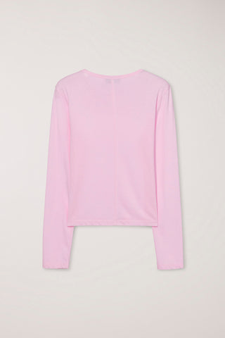 ESSENTIAL CREW-NECK T-SHIRT PINK