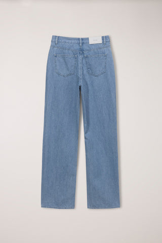 SUMMER STRAIGHT JEANS LIGHT BLUE