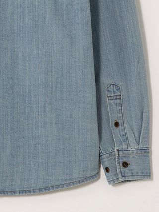 UNISEX CLASSIC DENIM SHIRT LIGHT BLUE