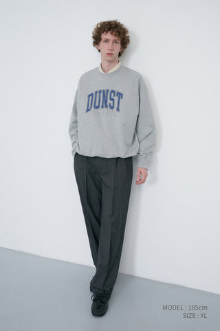 UNISEX ARCH LOGO SWEATSHIRT MELANGE GREY