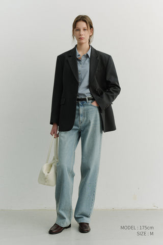 LOOSE JEANS LIGHT BLUE