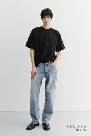 UNISEX ESSENTIAL LOOSE T-SHIRT BLACK