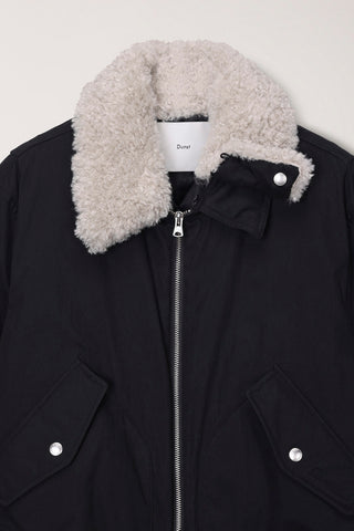 UNISEX FLIGHT PADDED JACKET BLACK