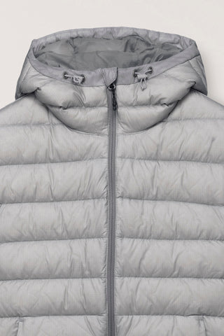 UNISEX LIGHT GOOSE DOWN JACKET ASH GREY