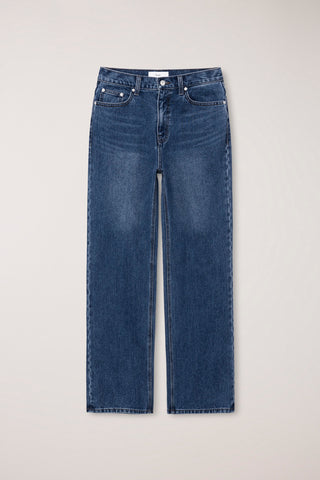 WIDE JEANS CLASSIC BLUE