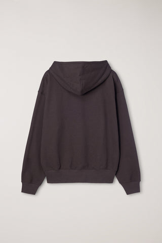 UNISEX ARCH LOGO HOODIE BROWN