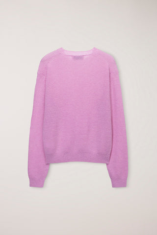 UNISEX HAIRLY SWEATER PALE PINK