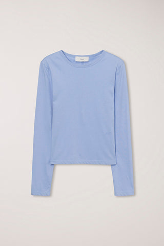 ESSENTIAL CREW-NECK T-SHIRT SOFT BLUE