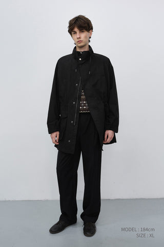 UNISEX MODERN FIELD JACKET BLACK
